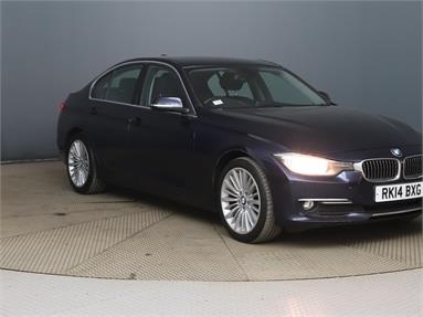 BMW 3 SERIES 320d Luxury 4dr Step Auto Diesel - BLUE - RK14BXG - 4 Door Saloon