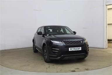 LAND ROVER RANGE ROVER EVOQUE 2.0 D150 R-Dynamic 5dr 2WD Diesel - BLACK - YC70EVY - 5 Door Estate