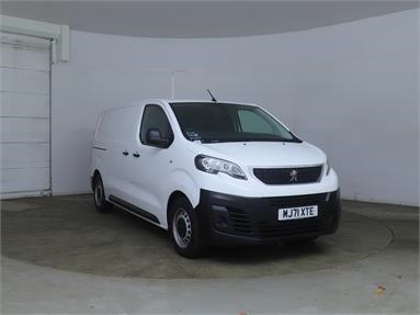 PEUGEOT EXPERT STANDARD DIESEL 1000 1.5 BlueHDi 100 Professional Van Diesel - WHITE - MJ71XTE - 6 Door Panel Van