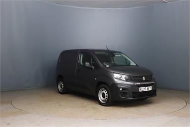 PEUGEOT PARTNER STANDARD DIESEL 1000 1.5 BlueHDi 100 Professional Premium + Van Diesel - GREY - KJ23VAY - 5 Door Panel Van