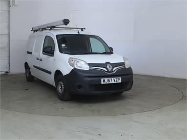 RENAULT KANGOO MAXI DIESEL LL21 ENERGY dCi 90 Business Van [Euro 6] Diesel - WHITE - MJ67VZP - 6 Door Panel Van