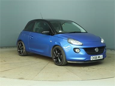 VAUXHALL ADAM 1.2i Energised 3dr Petrol - Blue - CK66MKJ - 3 Door Hatchback