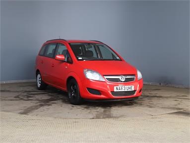 VAUXHALL ZAFIRA 1.7 CDTi ecoFLEX Exclusiv [110] 5dr Diesel - RED - NA63UHE - 5 Door MPV