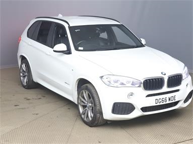 BMW X5 xDrive30d M Sport 5dr Auto [7 Seat] Diesel - WHITE - DG66WDE - 5 Door Estate