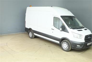 FORD TRANSIT 350 L3 DIESEL RWD 2.0 EcoBlue 130ps H3 Trend Van Diesel - WHITE - HW20MMX - 4 Door Panel Van