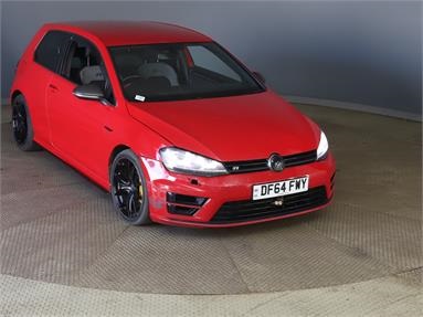 VOLKSWAGEN GOLF 2.0 TSI R 3dr DSG Petrol - RED - DF64FWY - 3 Door Hatchback