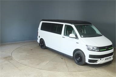 VOLKSWAGEN TRANSPORTER T28 LWB DIESEL 2.0 TDI BMT 102 Startline Van Euro 6 Diesel - WHITE - NV68FPN - 5 Door Window Van