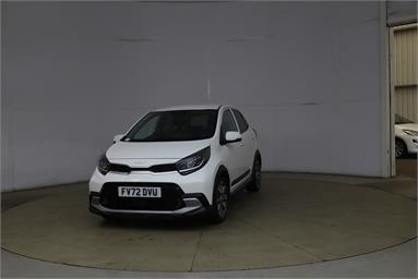 KIA PICANTO 1.0 X-Line 5dr Auto Petrol - WHITE - FV72DVU - 5 Door Hatchback