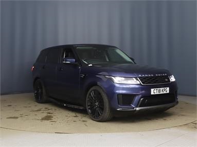 LAND ROVER RANGE ROVER SPORT 2.0 P400e HSE 5dr Auto Petrol/Hybrid - Blue - CT18KPG - 5 Door Estate