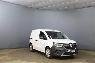 RENAULT KANGOO L1 DIESEL ML19 Blue dCi 95 Advance Van Diesel - WHITE - YJ24HUX - 6 Door Panel Van