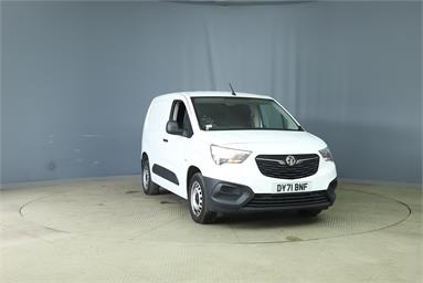 VAUXHALL COMBO CARGO L1 DIESEL 2300 1.5 Turbo D 100ps H1 Dynamic Van Diesel - WHITE - DY71BNF - 5 Door Panel Van