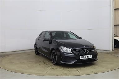 MERCEDES-BENZ A CLASS A200d AMG Line Executive 5dr Auto Diesel - BLACK - KX18YAJ - 5 Door Hatchback