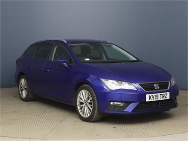 SEAT LEON 1.6 TDI SE Dynamic [EZ] 5dr Diesel - Blue - KY19TRZ - 5 Door Estate
