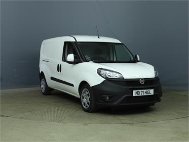 FIAT DOBLO CARGO MAXI L2 DIESEL 1.6 Multijet 16V 120 Tecnico Van Start Stop H1 L2 Diesel - WHITE - NX71HGL - 6 Door Panel Van