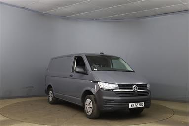 VOLKSWAGEN TRANSPORTER T28 SWB DIESEL 2.0 TDI 110 Startline Van H1 L1 Diesel - GREY - VK72YOD - 5 Door Panel Van
