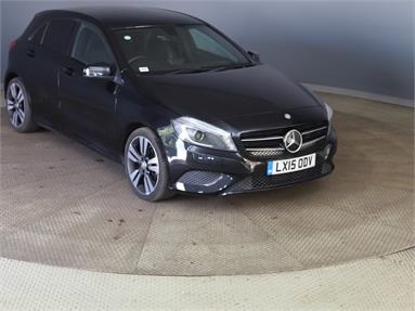MERCEDES-BENZ A CLASS A180 [1.5] CDI Sport 5dr Auto Diesel - BLACK - LX15ODV - 5 Door Hatchback