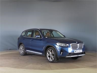 BMW X3 xDrive20d MHT xLine 5dr Step Auto Diesel - BLUE - WP22NCV - 5 Door Estate