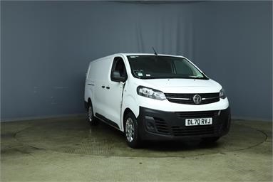 VAUXHALL VIVARO L2 DIESEL 2900 1.5d 100PS Dynamic H1 Van Diesel - WHITE - DL70RVJ - 6 Door Panel Van