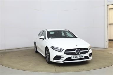 MERCEDES-BENZ A CLASS A200 AMG Line Premium 5dr Petrol - WHITE - YN19RBV - 5 Door Hatchback