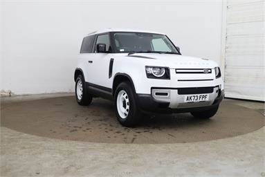 LAND ROVER DEFENDER 90 DIESEL 3.0 D250 Hard Top Auto Diesel - WHITE - AK73FPF - 3 Door Panel Van