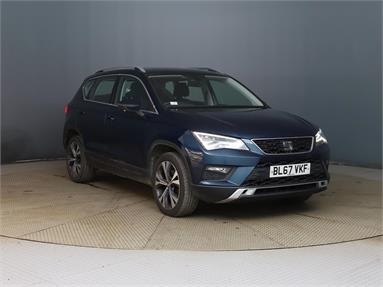 SEAT ATECA 1.0 TSI Ecomotive SE Technology 5dr Petrol - Blue - BL67VKF - 5 Door Hatchback