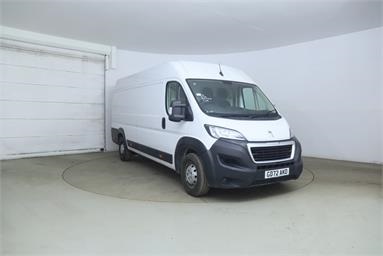 PEUGEOT BOXER 435 L4 DIESEL 2.2 BlueHDi H2 Professional Premium+ Van 140ps Diesel - Ice White - GD72AKO - 5 Door Panel Van