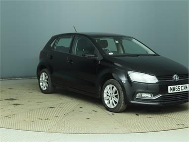VOLKSWAGEN POLO 1.2 TSI SE 5dr Petrol - BLACK - MW65CXM - 5 Door Hatchback