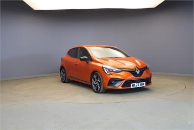 RENAULT CLIO 1.6 E-TECH Hybrid 140 RS Line 5dr Auto Petrol/Hybrid - ORANGE - MA23VMX - 5 Door Hatchback