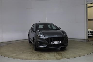 FORD PUMA 1.0 EcoBoost Hybrid mHEV ST-Line 5dr Petrol/Hybrid - MAGNETIC GREY - MM23DNE - 5 Door Hatchback