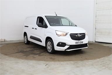 VAUXHALL COMBO CARGO L2 DIESEL 2300 1.5 Turbo D 100ps H1 Sportive Van Diesel - WHITE - KN71SVK - 6 Door Panel Van