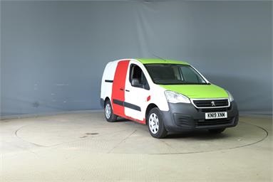 PEUGEOT PARTNER L2 ELECTRIC 552 SE 67 Van Auto Electric - RED - KN19XNM - 6 Door Panel Van