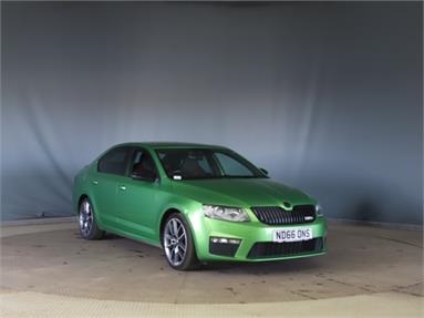 SKODA OCTAVIA 2.0 TDI CR vRS 5dr DSG Diesel - GREEN - ND66ONS - 5 Door Hatchback