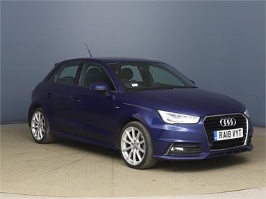 AUDI A1 1.4 TFSI S Line Nav 5dr Petrol - Blue - RA18VYT - 5 Door Hatchback