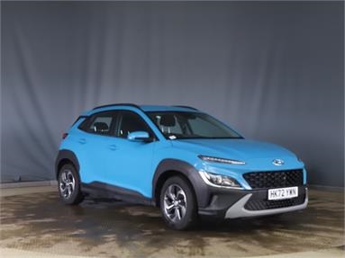 HYUNDAI KONA 1.6 GDi Hybrid SE Connect 5dr DCT Petrol/Hybrid - BLUE - HK72YWN - 5 Door Hatchback
