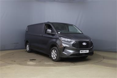 FORD TRANSIT CUSTOM 320 L2 DIESEL FWD 2.0 EcoBlue 136ps H1 Van Limited Auto Diesel - GREY - WM24NVY - 5 Door Panel Van