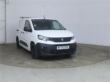 PEUGEOT PARTNER STANDARD DIESEL 1000 1.5 BlueHDi 100 Professional Van Diesel - BIANCA WHITE - MT70SPX - 6 Door Panel Van