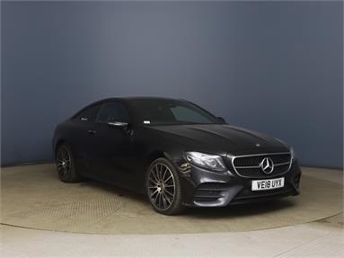 MERCEDES-BENZ E CLASS E400 4Matic AMG Line Premium Plus 2dr 9G-Tronic Petrol - BLACK - VE18UYX - 2 Door Coupe