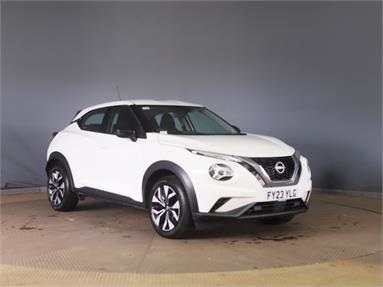 NISSAN JUKE 1.0 DiG-T 114 Acenta 5dr Petrol - WHITE - FY23YLG - 5 Door Hatchback