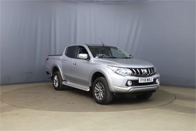MITSUBISHI L200 DIESEL Double Cab DI-D 178 Warrior 4WD Diesel - SILVER - FY18WBJ - 4 Door Pick Up Body