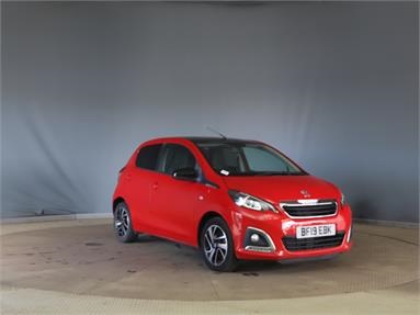 PEUGEOT 108 1.0 72 Allure 5dr Petrol - RED - BF19EBK - 5 Door Hatchback