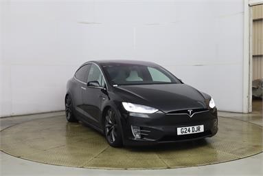 TESLA MODEL X 449kW 100kWh Dual Motor 5dr Auto Electric - BLACK - G24DJR - 5 Door Hatchback