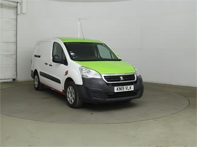 PEUGEOT PARTNER L2 ELECTRIC 552 SE 67 Van Auto Electric - WHITE  - KN19VLK - 6 Door Panel Van