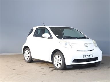 TOYOTA IQ 1.0 VVT-i 3dr Petrol - WHITE - SB59NYA - 3 Door Hatchback