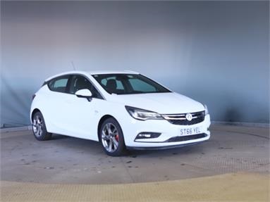 VAUXHALL ASTRA 1.4T 16V 150 SRi 5dr Petrol - WHITE - ST66YEL - 5 Door Hatchback