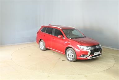 MITSUBISHI OUTLANDER 2.4 PHEV Dynamic 5dr Auto Diesel PHEV - RED - WA70YZE - 5 Door Estate