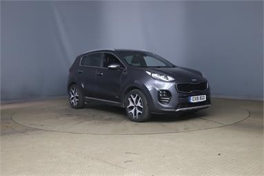 KIA SPORTAGE 1.6T GDi GT-Line 5dr DCT Auto [AWD] Petrol - SILVER - EX18BGO - 5 Door Estate