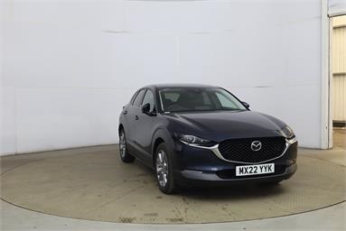 MAZDA CX-30 2.0 e-Skyactiv G MHEV GT Sport Edition 5dr Auto Petrol - BLUE - MX22YYK - 5 Door Hatchback