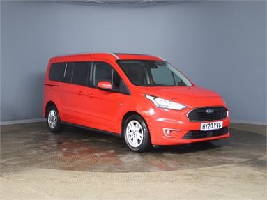 FORD GRAND TOURNEO CONNECT DIESEL ESTATE 1.5 EcoBlue 120 Titanium 5dr Powershift Diesel - RED - HY20YVG - 5 Door Van