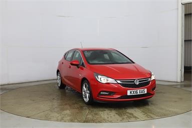 VAUXHALL ASTRA 1.0T 12V ecoFLEX SRi 5dr Petrol - RED - KX16XAS - 5 Door Hatchback