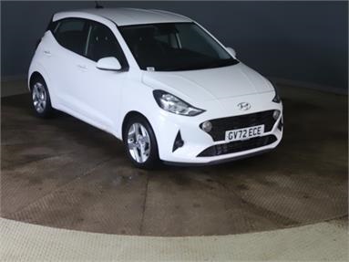 HYUNDAI I10 1.0 MPi SE Connect 5dr Auto Petrol - WHITE - GV72ECE - 5 Door Hatchback